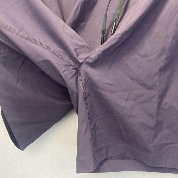 Rhone Mako Tech Athletic Shorts Mens 2XL Purple Zip Pockets Stretch 100926 XXL - Picture 9 of 16